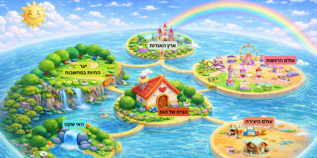 המסע של הופ במעגלי האור- המסע אל ארץ האגדות