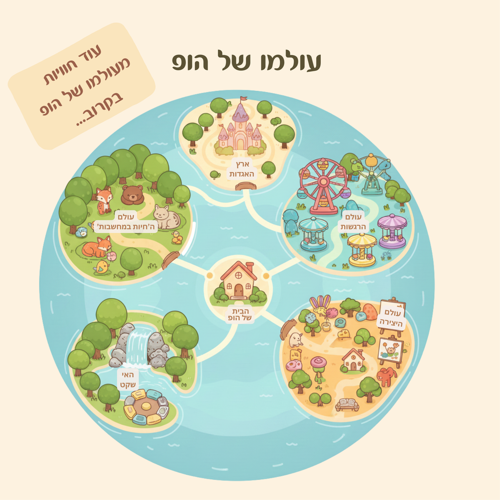 המסע של הופ במעגלי האור- המסע אל ארץ האגדות